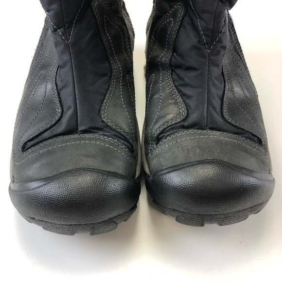 Keen Dry Betty black waterproof insulated snow boot womens side zip Size 7 - Picture 9 of 10